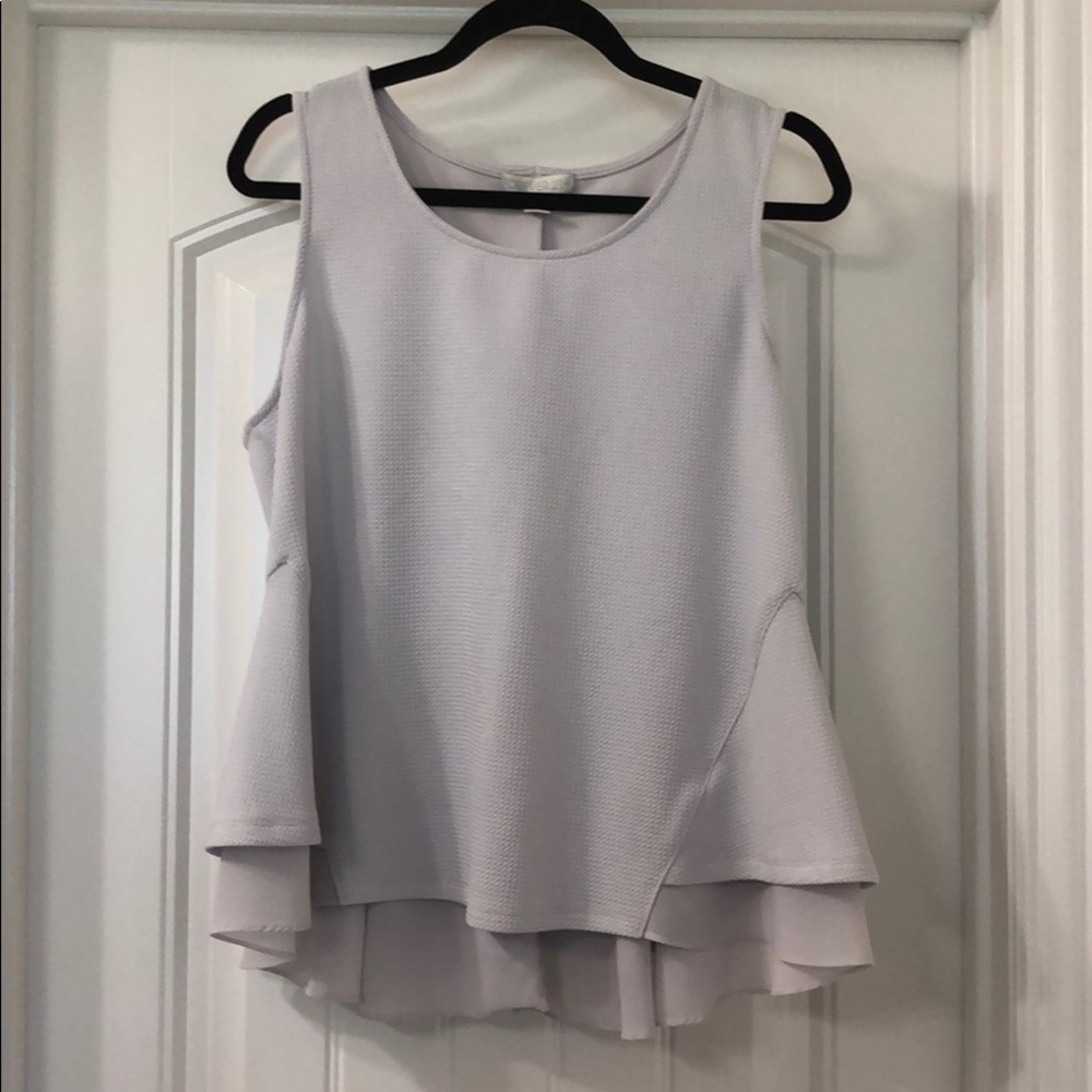 Peplum Tank Top